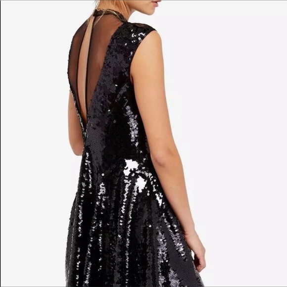 FREE PEOPLE Sequin Dress - Picture 3 of 5